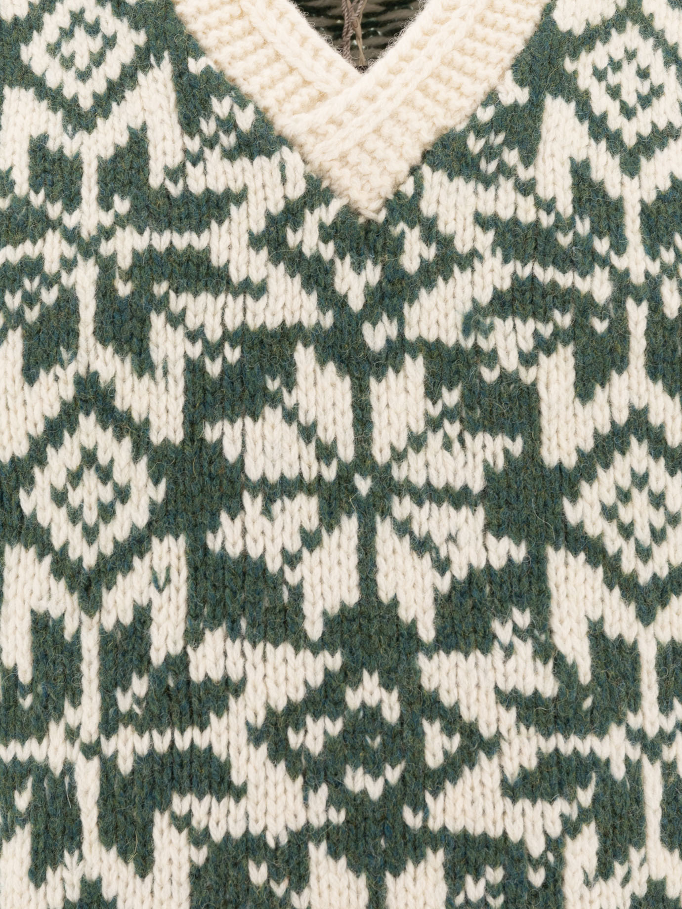 BEAMS PLUS Green Knitwear